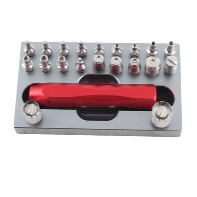 Watch Crown Removing Tool Stainless Steel Easy Assembly Widely Compatible Watch Crown Tube Remover for Repair