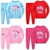 Kpop Demon Hunters Girl Short Sleeve Shorts Matching Pajamas Kids Sleepwear Teen