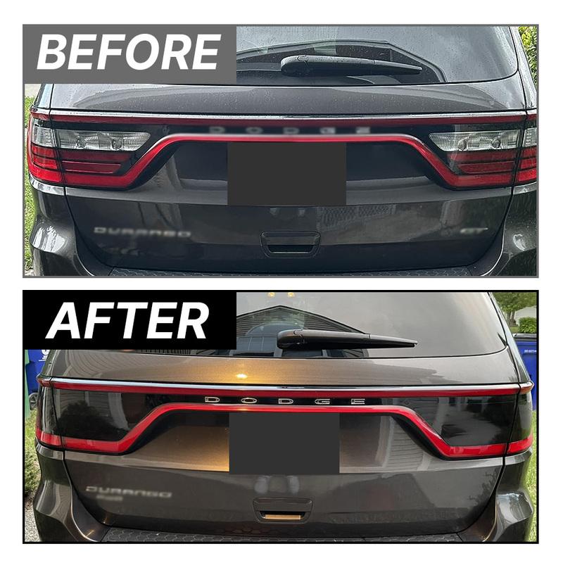 Per Dodge Durango 2014- Adesivi Luci Auto Sovrapposizioni Palpebre Fari Pellicola Vinilica Oscurante Decalcomania Luci Posteriori Accessori Esterni