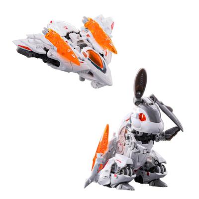 BEASTBOX 52TOYS BEASTDRIVE SPACE SPRINGER Transformation Toy Transforms from Mecha Rabbit To Fighter Plane Assembly Required Painted Highly Movable