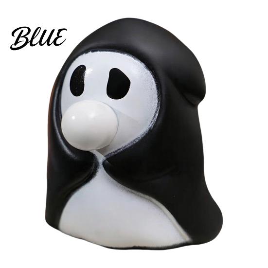 Soft Press Fidget Toys Halloween Squeeze Stress Relief Toy Bubble Pop Pumpkin Ghost Figurine Cute Toy for Fun Desktop Ornaments Kids Desk