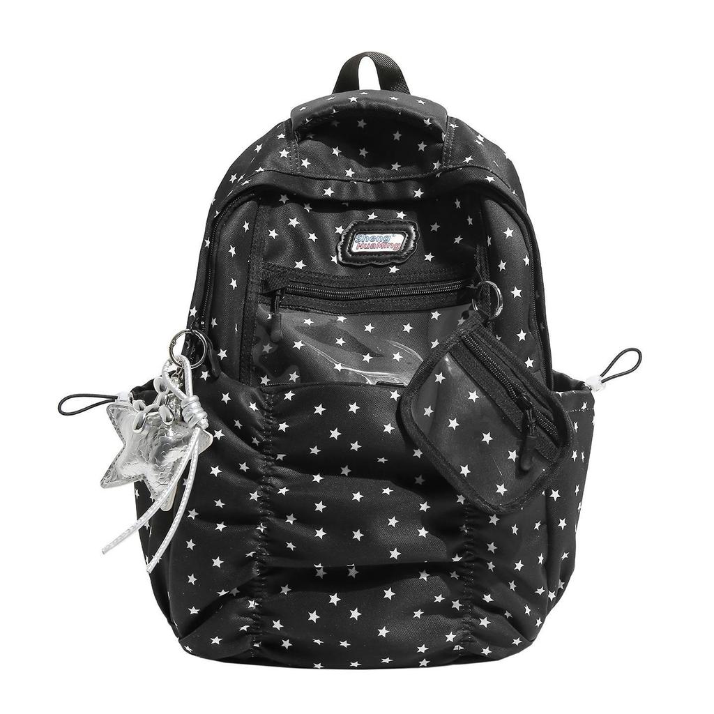 Schultasche Milch Huhu Zitronengelb Gepunktet Kleine Fee Vitalität Rucksack Grundschüler Campus Klasse Außerschulische Aktivitäten Süß
