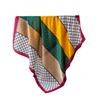 Satin Imitation Silk High-End Printing Large Square Scarf Silk Scarf Shawl Headscarf Neck Protection Scarf Decorative Women'S Scarf