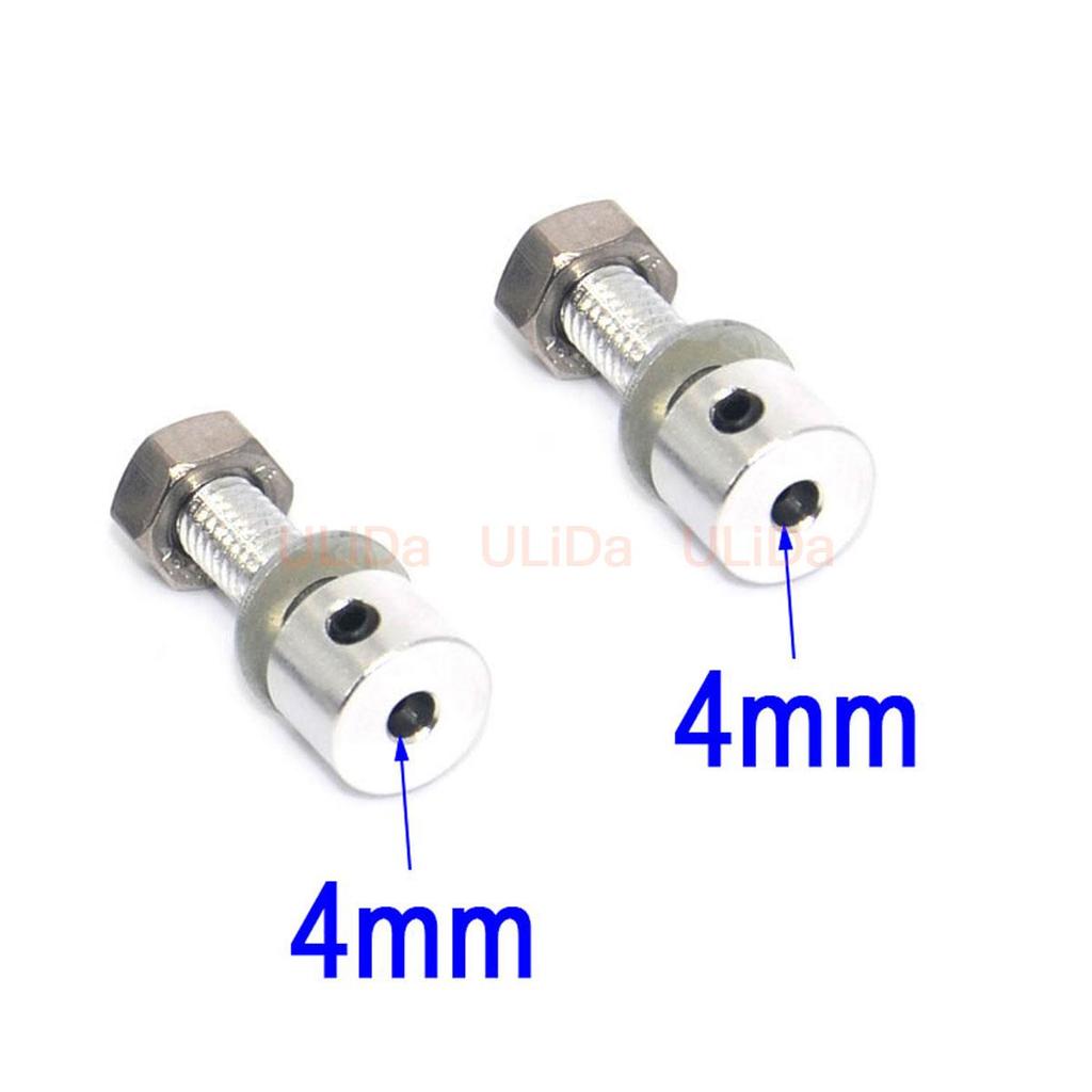 Aluminum Prop Screw Spinner Propeller 4.0 / 3.17 / 3.0mm Shaft Motor Propeller Adapter Use Spinn for RC Plane Airplane Part