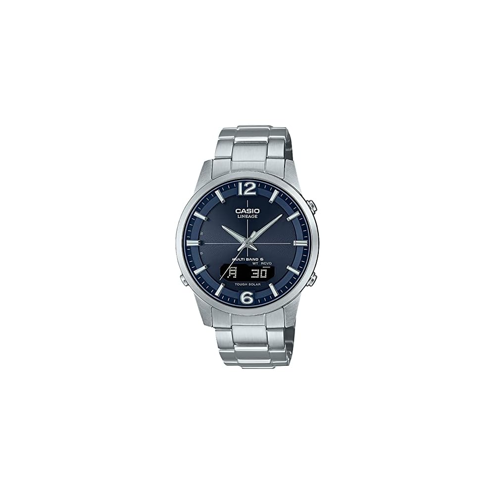 Casio Lineage LCW-M170D-2AJF Men s Solar Radio-Controlled Watch Silver