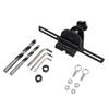 3 in 1 Doweling Jig Kit High Carbon Steel Multifunctional Drill Guide with 8mm 10mm 15mm Drill Bits Woodworking Doweling Jig Kit