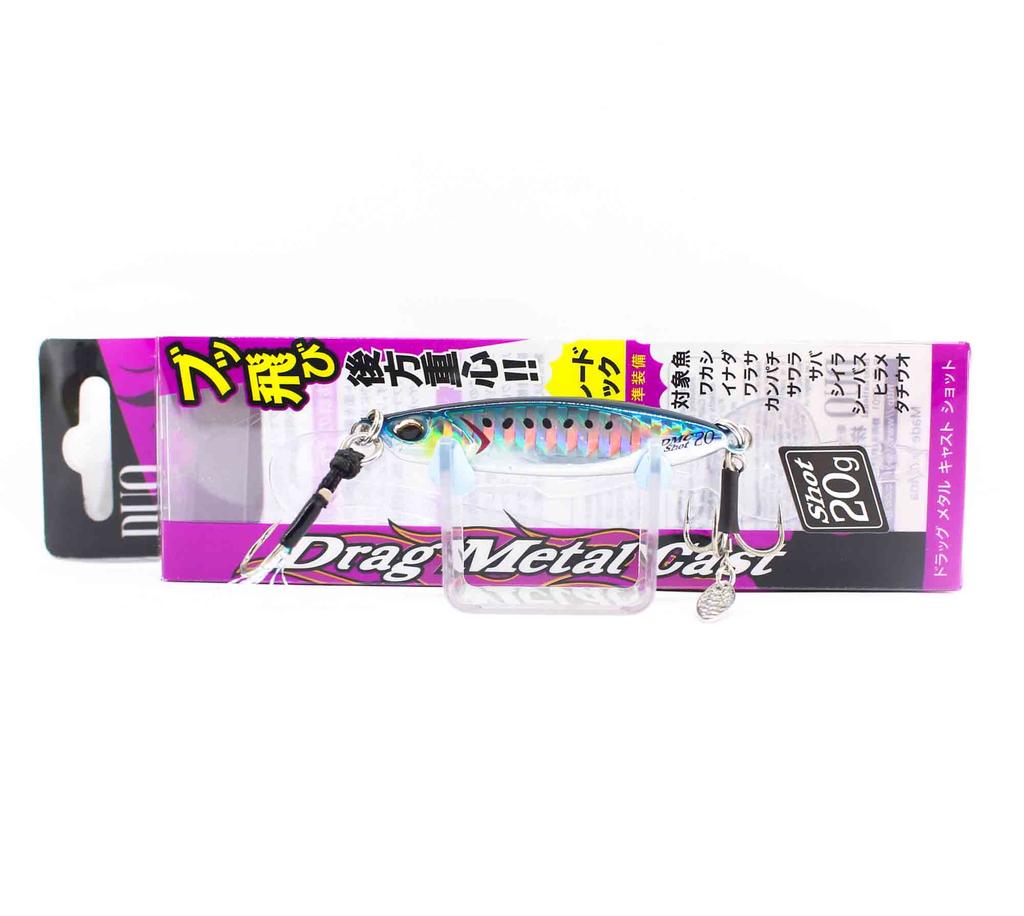 Leurres Métal Jig Duo Drag Metal Cast Slim 20 Grammes - Pêche En Mer, Poisson Type Mérou, Couleur PHH0568