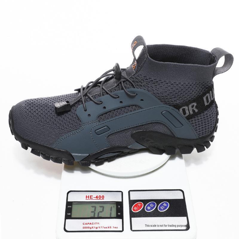 Men's Large Size Non-Slip Water Hiking Shoes - Outdoor Casual Wading and Fishing Footwear