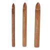 Single Head Wooden Crochet Hooks 25mm 20mm 15mm Crochet Hook for Sweaters Hats Scarves Gloves