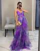 Maxi abito senza maniche con spalline multicolore