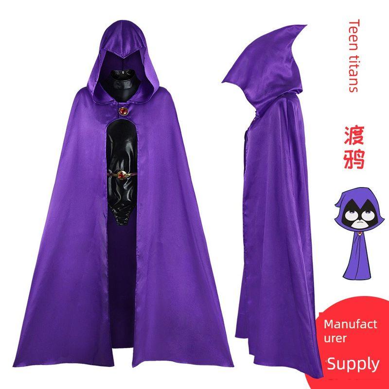 Raven Teen Titans Cosplay Dc Comics New Hero Anime Cosplay Costume Anime Stage