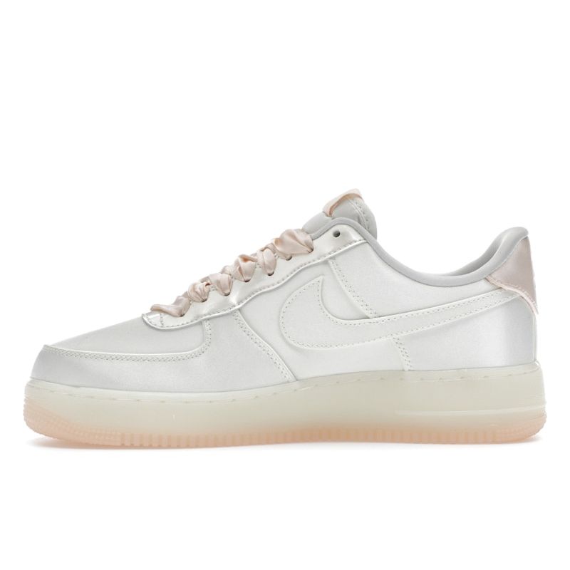 Nike Air Force 1 07 LV8 Sail Barely Orange Women Sneakers Grey HQ3762-133