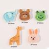New Cute Cartoon Animal Resin Accessories for DIY: Phone Case Patches & Hair Decorations