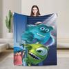 Monsters, Inc. Blankets Cute Cartoon Boo  Flannel Throw Blanket Bedding Couch Decoration Ultra-Soft Warm Bedspreads