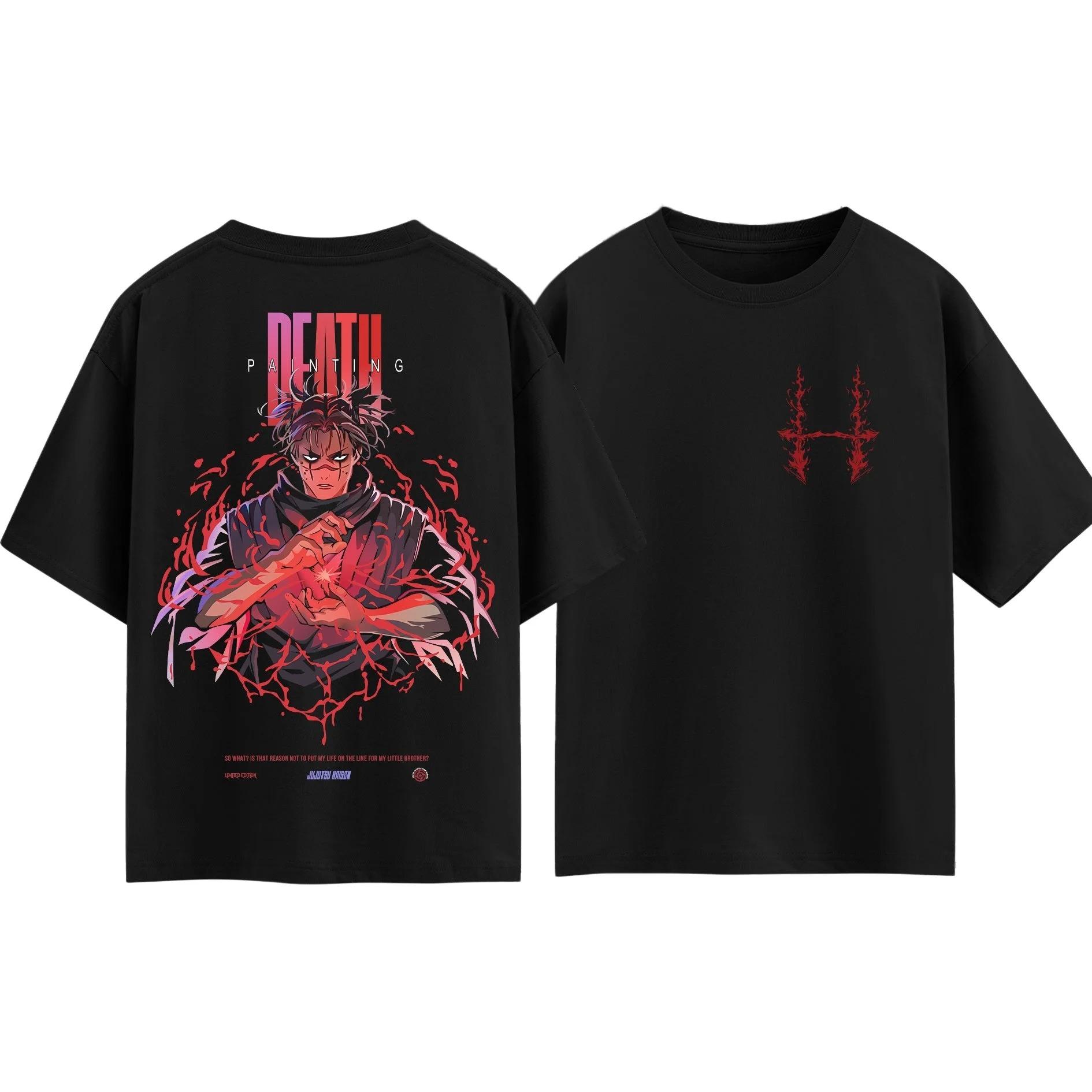 

2026 Jujutsu Kaisen Choso Printed T-shirt Men and Women Summer Cotton Y2K Clothing Fashion Anime Fans Short Sleeve Tops Streetwear XXXL