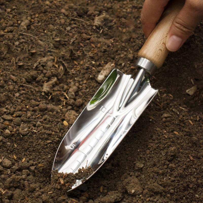 Mini Gardening Potting Tools Handle Spade Shovel Rake Shovel Multifunctional Household Plants Bonsai Succulent Tools
