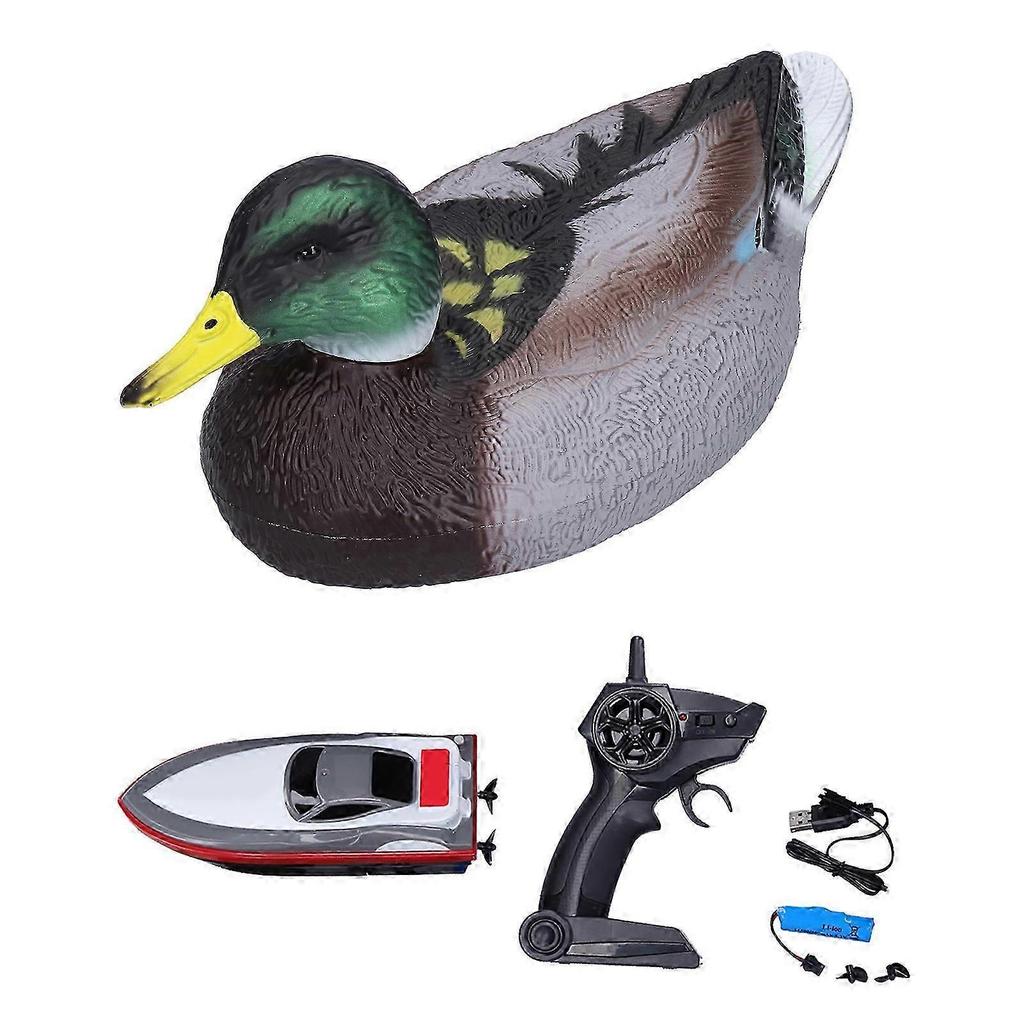 Duck Shape Remote Control Racing Boat Toy for Kids RC Boat Model