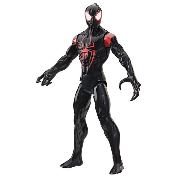 Figurine Miles Morales 30 cm, Titan Hero Series, Marvel Spider-Man VenomVersus, dès 4 ans