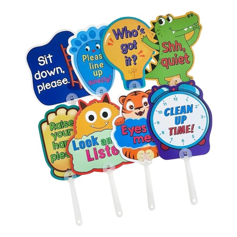 Interactive Language Learning Set Interactive Instruction Signs For Classrooms Team Building Challenges