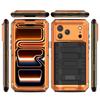 Військовий протиударний чохол для IPhone 17 Pro 16E Air 16 15 14 13 12 Pro Max IP68 Повністю водонепроникний Силіконовий захист Алюмінієвий корпус