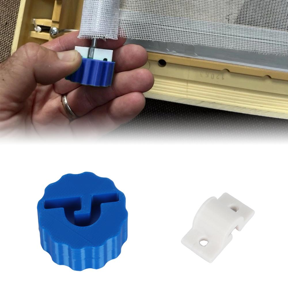 

1PCS RV Fixed Clamp Window Blind Fly Screen Retaining Clip For RV Accessories Louver