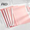 Colorful Document Organizer 5PCS Side Opening File Folder, with Rotating Sliding Bar, Lightweight Clip Folder Durable PP Gradient Color