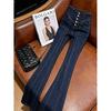 American retro high-waisted flared jeans women's summer thin thin and high slim-fitting versatile floor-mopping trousers