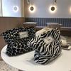 Große Damen-Kosmetiktasche mit Leopardenmuster, aus Segeltuch, wasserdicht, mit Reißverschluss, Make-up-Tasche, für Reisen, Waschen, Make-up, Organizer, Beauty-Case