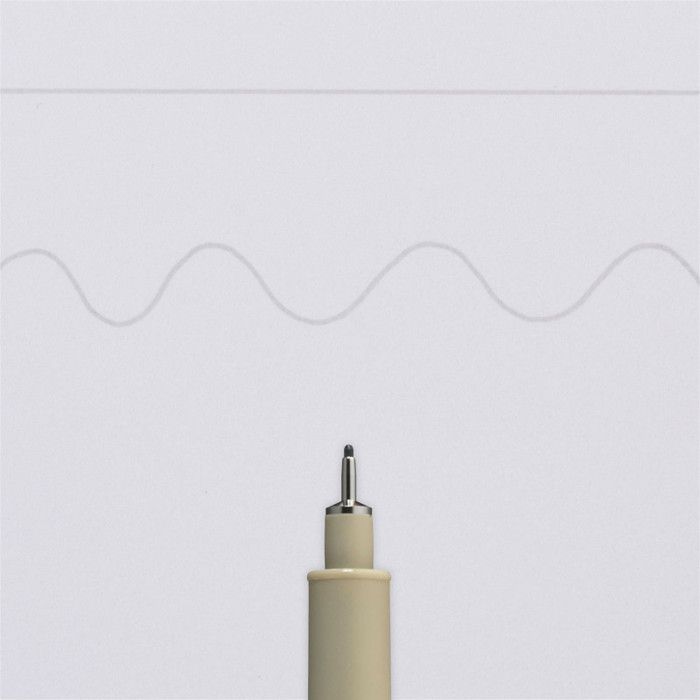 Felt-tip Pen - Light Gray - Fine Tip - 0.45mm - Pigma Micron 05 - Sakura - Drawing