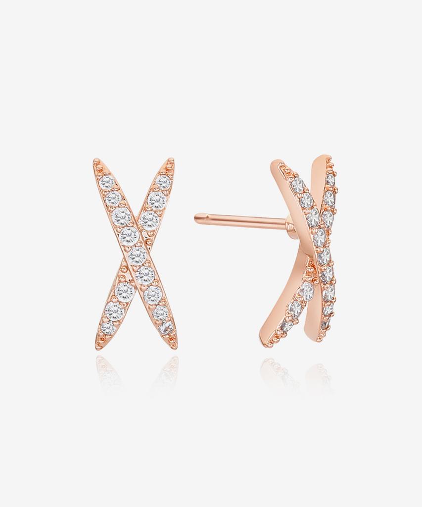St.Scott London Croisette Earrings Stj-Eb1742Rgwg