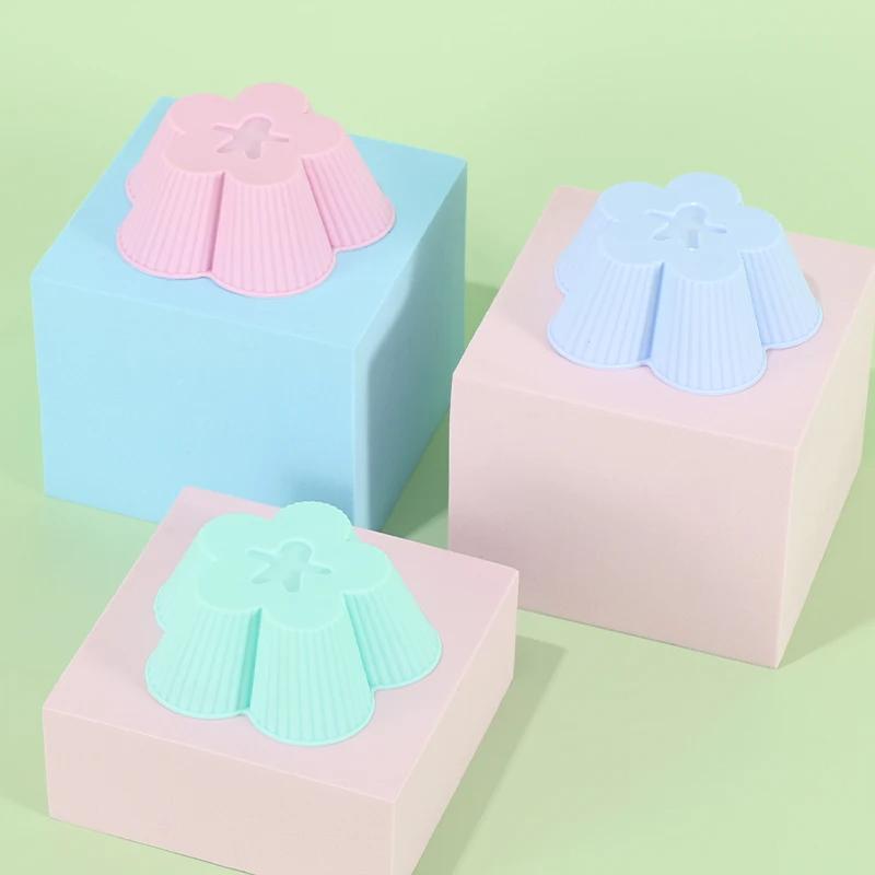12 Packs Reusable Silicone Cupcake Liners Random Color Cupcake Baking Cups Multicolor Silicone Muffin Liners Kitchen Accessories