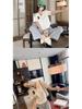 Women's Casual Summer Two-Piece Set: Wide-Leg Pants & Short Hooded Top - Plus Size, Loose, Trendy Style