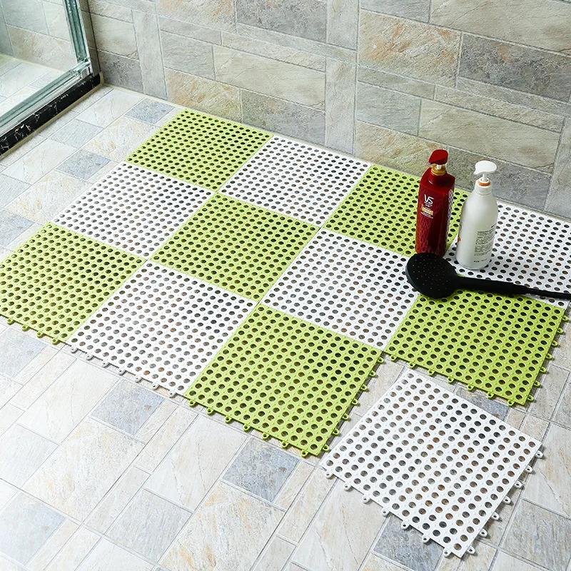 1 шт. ПВХ Сращивание ванной нескользящий коврик для ванной коврики для ванной коврик — фото 3