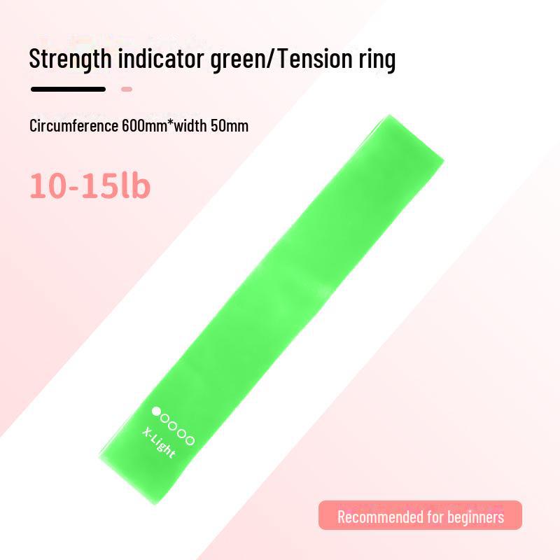 Taśma oporowa do jogi TPE pogrubiona, odporna na pękanie