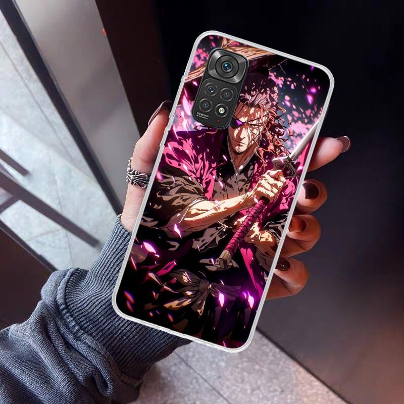 Bleach Kyoraku Shunsui Phone Case For Xiaomi Redmi Note 10 11 12 13 14 15 Pro Plus 11S 12S 14S 11T 11E 10S Soft TPU Back Cover R