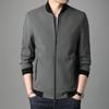 Men's Korean Style Slim Fit Baseball Jacket - Trendy Mid-Aged Spring & Autumn Casual Wear
