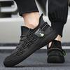 Summer Men Mesh Walking Shoes Lace-up Casual Outdoor Sports Running Shoes  New Sneakers Men Flat Tennis Shoes