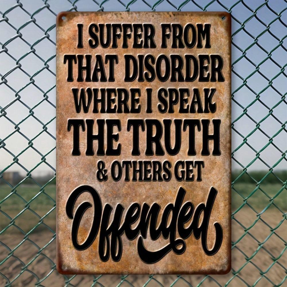 Retro Metal Paintings, Furniture, Living Room Decoration 20x30cm