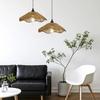 Woven Rope Pendant Chandelier Lampshade Handmade Rattan Shade for Cafe Bar Restaurant Boho Decoration