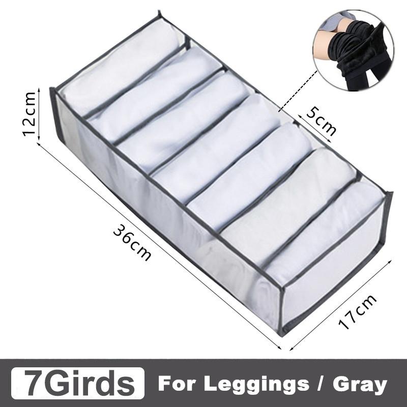 Clothes Storage Organizer Box Pants Jeans T-Shirt Storage Boxes Wardrobe Underwear Socks Organizer Drawers Separator Box