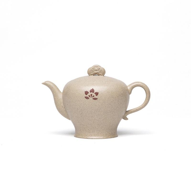 150ml Aesthetic Yixing Purple Clay Teapots Handmade Beauty Shoulders Ruyi Pot Raw Ore White Section Mud Kettle Zisha Tea Set