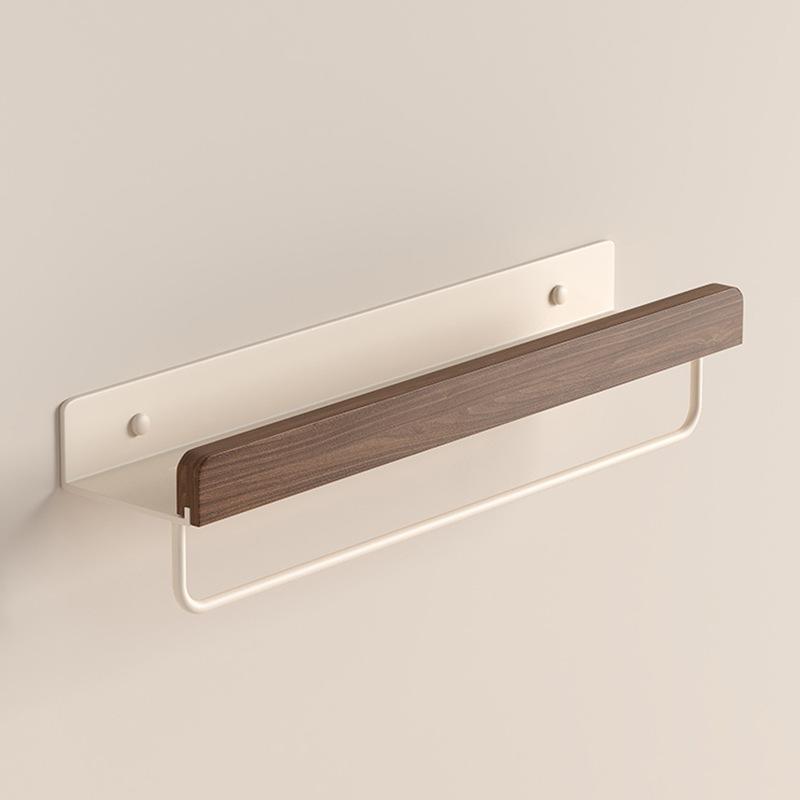 Λευκό Αλουμίνιο Ράφια Μπάνιου Επιτοίχια Ράφι Αποθήκευσης Μπάνιου Ντους Ράγα Πετσετών Ράφια Ράφι Μπάνιου Με Ράγα