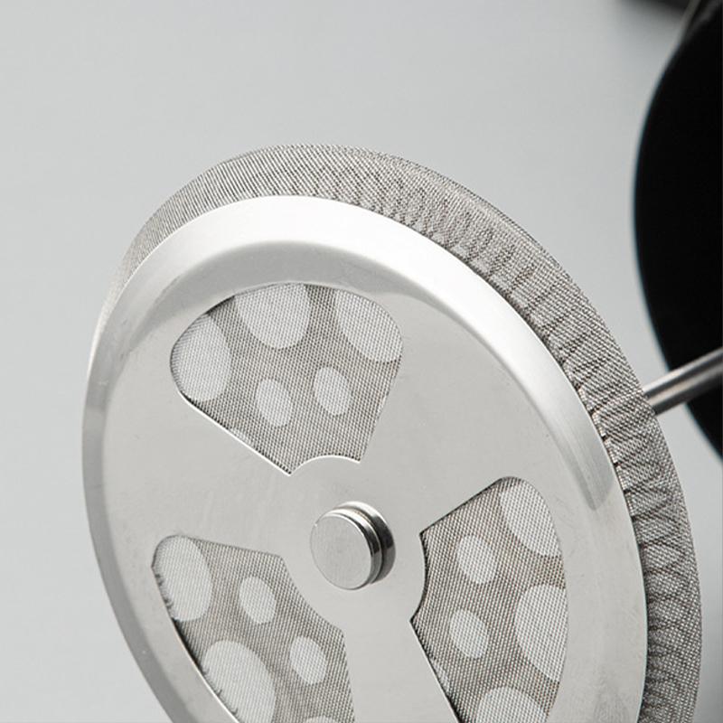 French Press Coffee Maker Classic Coffee Press Heat-Resistant Borosilicate Glass Coffee Pot Household Cold Brew Tea Pot