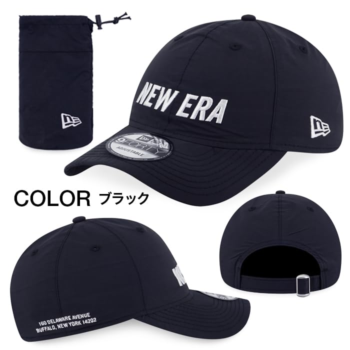 [New Era] Outdoor Bold Cap Unisex Men's Women's Hat OUTDOOR BOLD BLACK 9FORTY UNST CAP [Used]