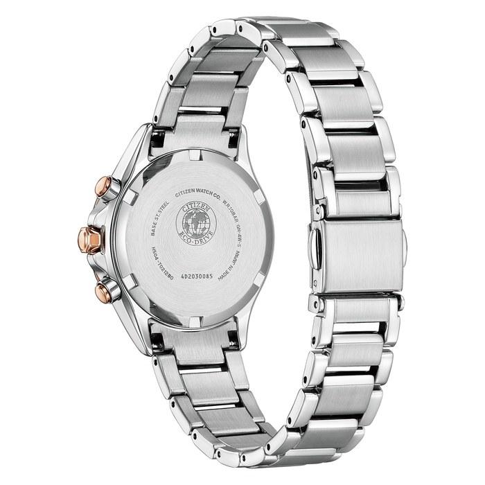 [CITIZEN] xC FB1404-51A Eco-Drive Chronograph Women's Silver/Pink Gold