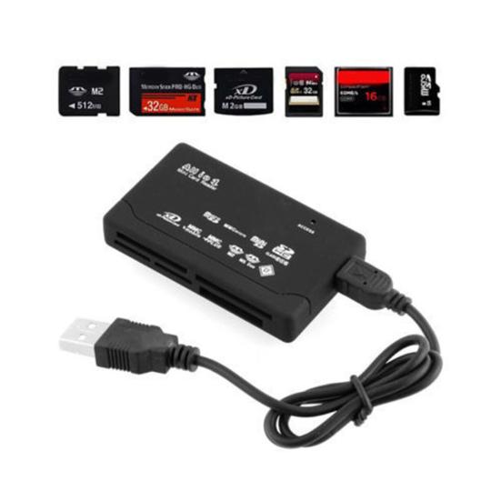 

Адаптер для чтения карт «все в 1» SD TF CF MS Micro (M2) Карта USB 2.0