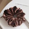 High-Elasticity Golden Velvet Hair Scrunchies for Women – Autumn/Winter Collection