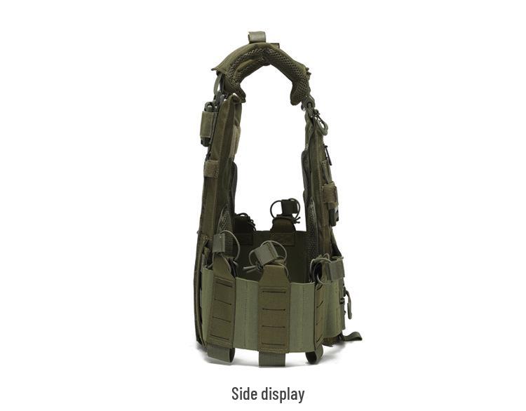 Taktische Schnelllöseweste für den Außenbereich, Multifunktional, MOLLE, Wasserdicht und Verschleißfest, Ideal für das Militärtraining.