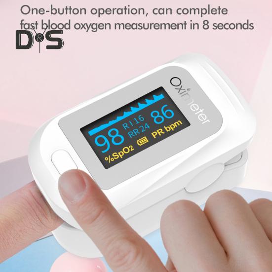 Véroxigén-mérő PI-index digitális kijelzővel Nagy pontosságú ujj-fájdalommentes alkalmazás Oxigéntelítettségű hordozható oximéter