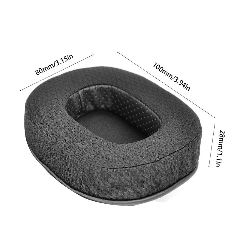 2 Pcs Replacement Ear Pads for Blackshark V2 X, V2 Pro Headphone Memory Foam,Headphones Repair Earpads